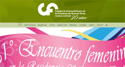 Desktop Screenshot of cfba.org.ar